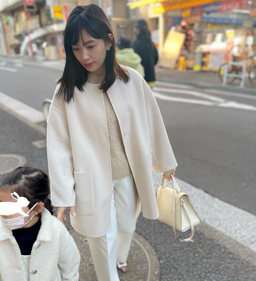 ドゥロワー Drawer リバーコート Drawer ドゥロワー ウールシルクノー