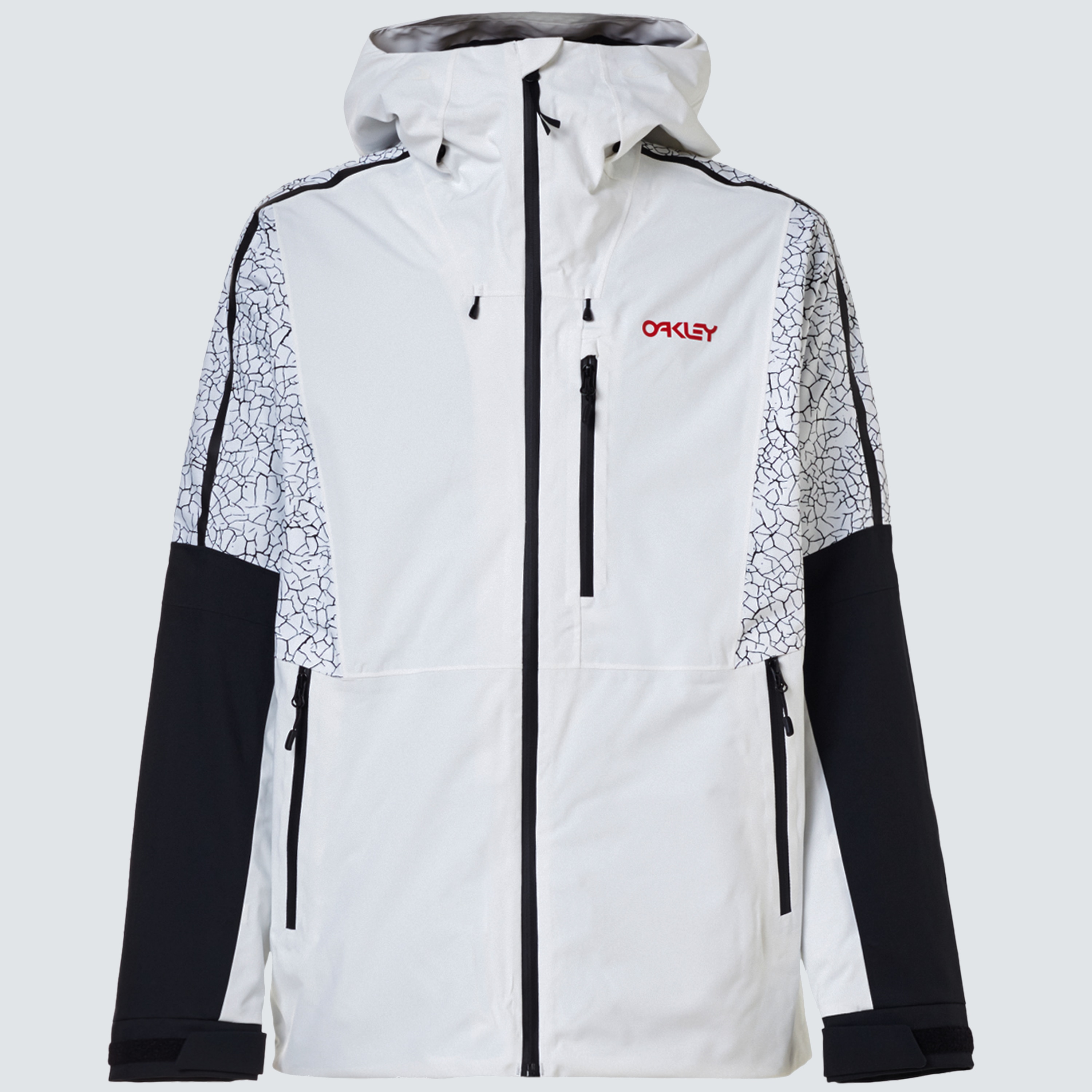 Oakley Tc Gunn Shell 2L Jacket - White/Crackle | Oakley® US