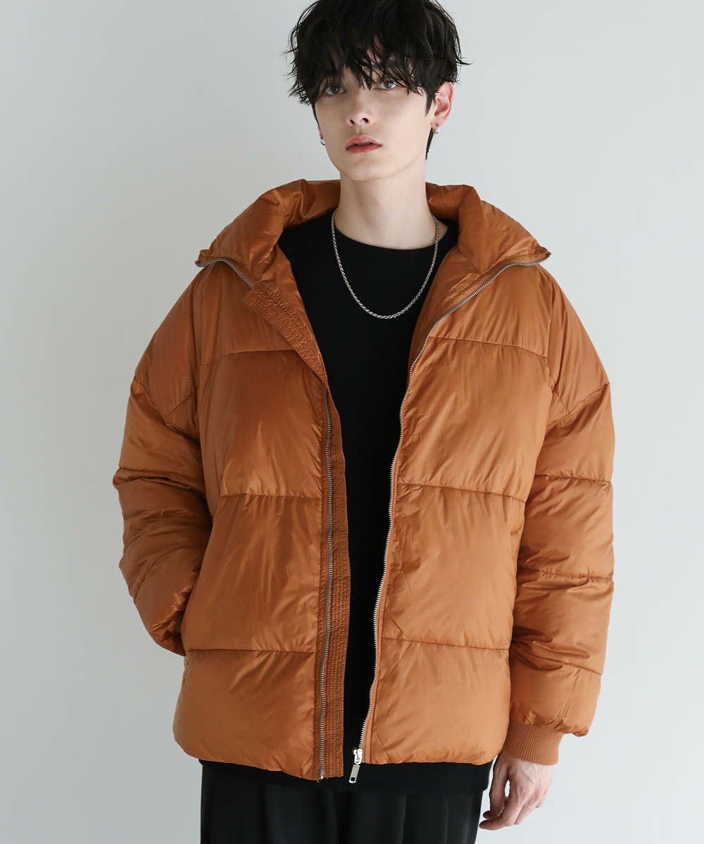 スタンドネック裾ドローコードダウンブルゾン | ASTRONOMY