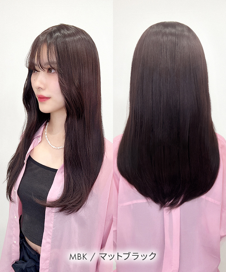 部分ウィッグ/前髪ありロング 部分手植えヘアピース [wgt108]