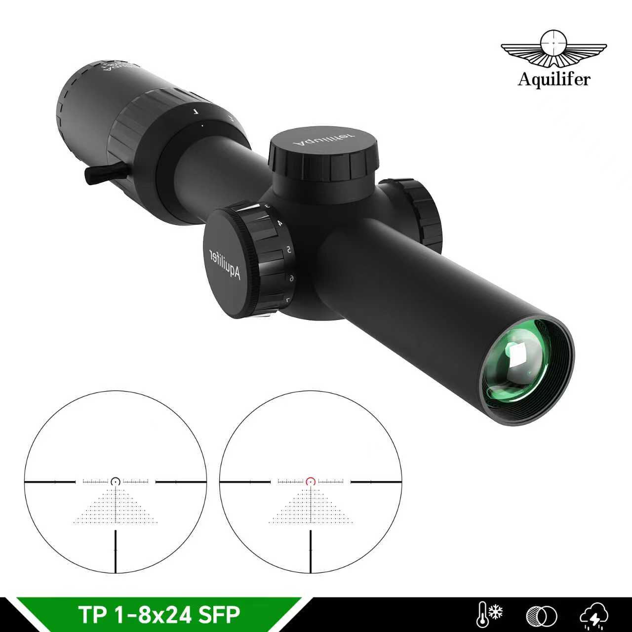 Aquilifer 1-8X24 SFP Optics Rifle Scope – Aquilifer Optics