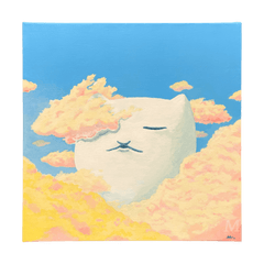 KYNE×NONCHELEEE (キネ×ノンチェリー)「Untitled, 2023 (Blue)」ART