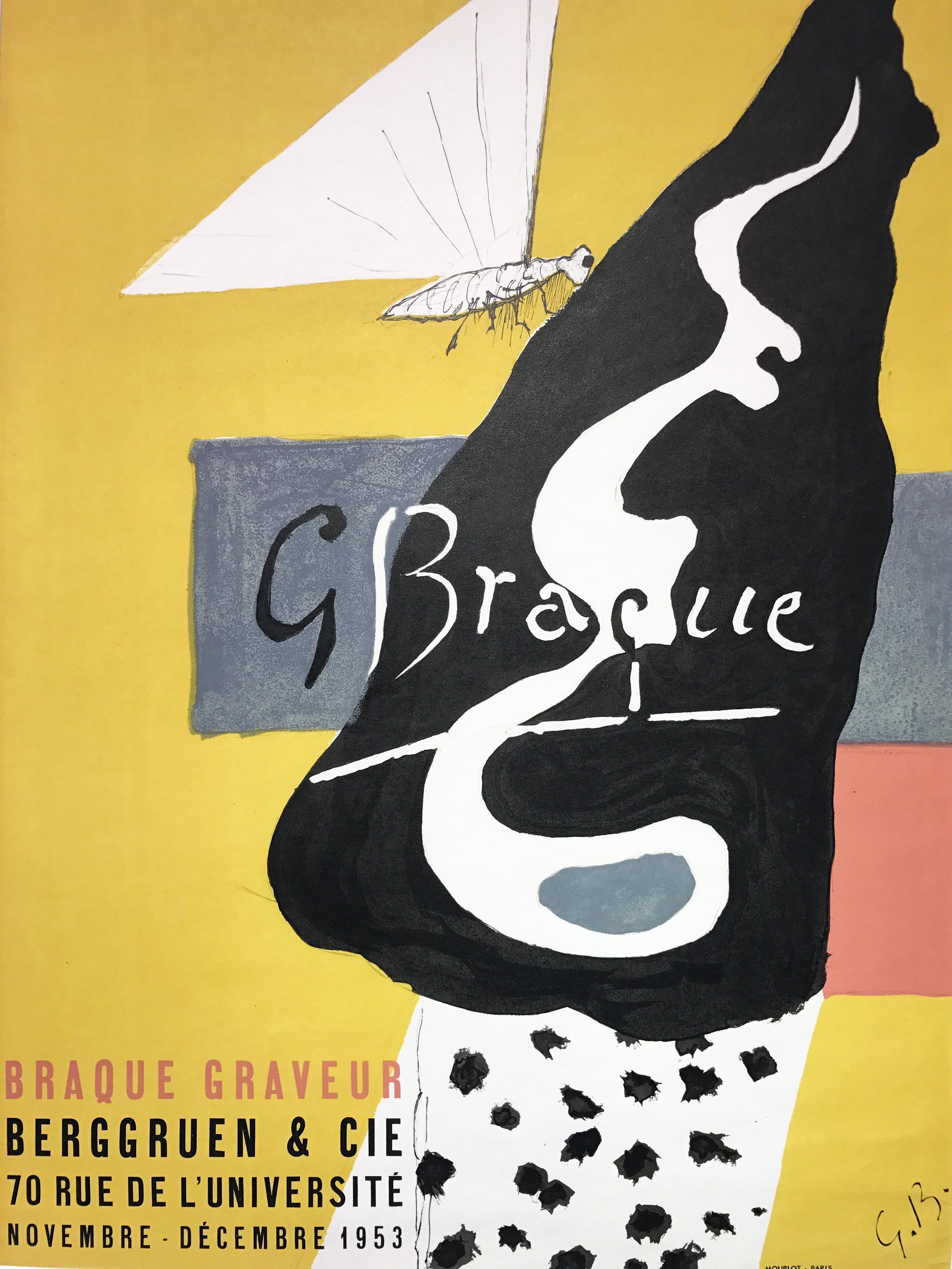 Georges Braque Exhibition Poster: 