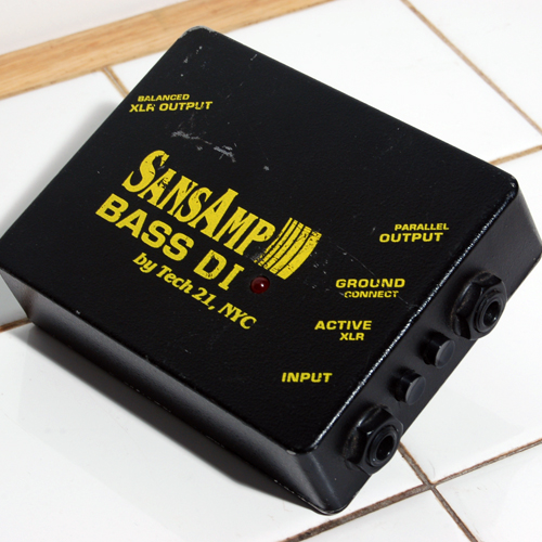 Tech 21 SansAmp Bass D DI 初期型 Tech 21 SansAmp Bass D DI 初期