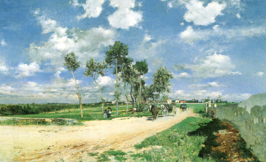 コンブ・ラ・ヴィルの大通り ジョバンニ・ボルディーノ