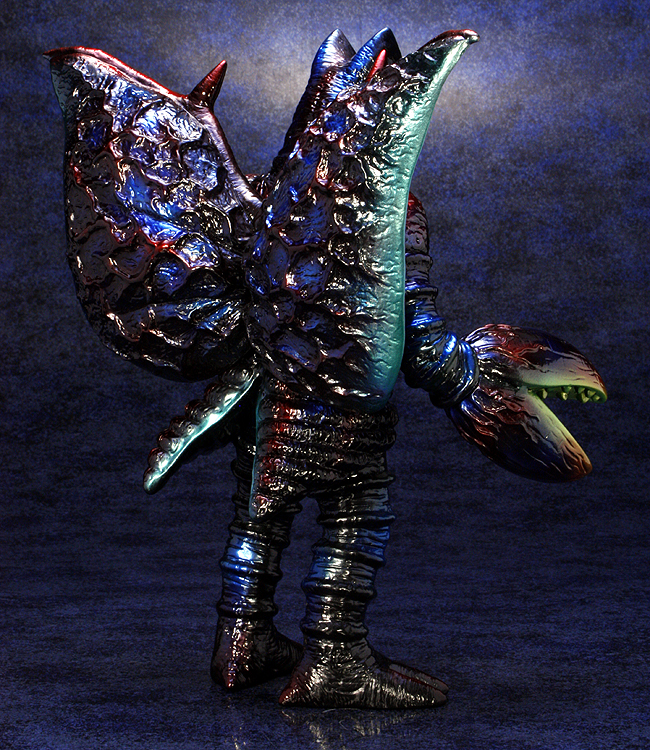 楳図かずお版ウルトラマンシリーズ 羽根付バルタン星人 メタリック