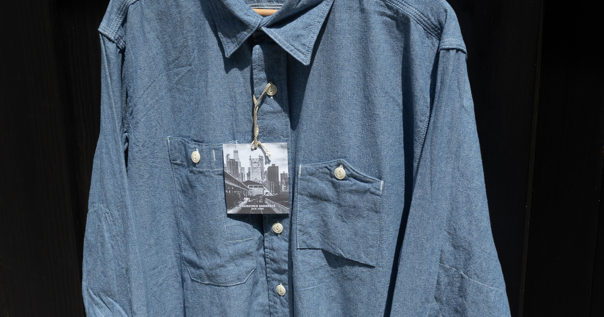 米国老舗ワークシャツを彷彿とさせる、ENGINEERED GARMENTSのアメリカ