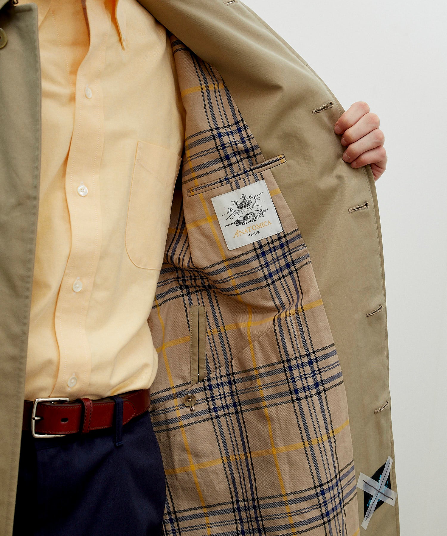 26SS 】ANATOMICA SINGLE RAGLAN COAT I / BEIGE – A'r11551 FUKUOKA