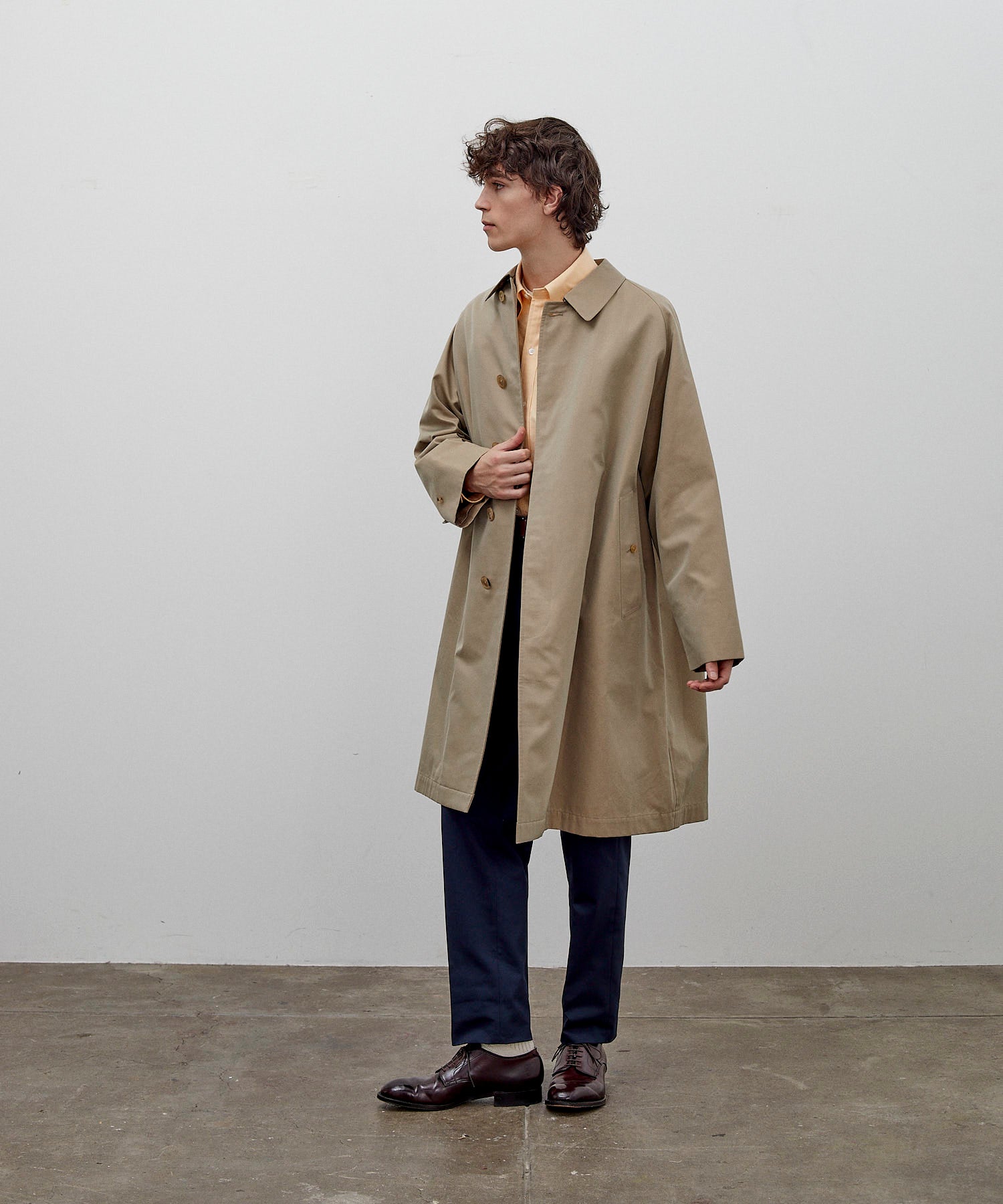 26SS 】ANATOMICA SINGLE RAGLAN COAT I / BEIGE – A'r11551 FUKUOKA