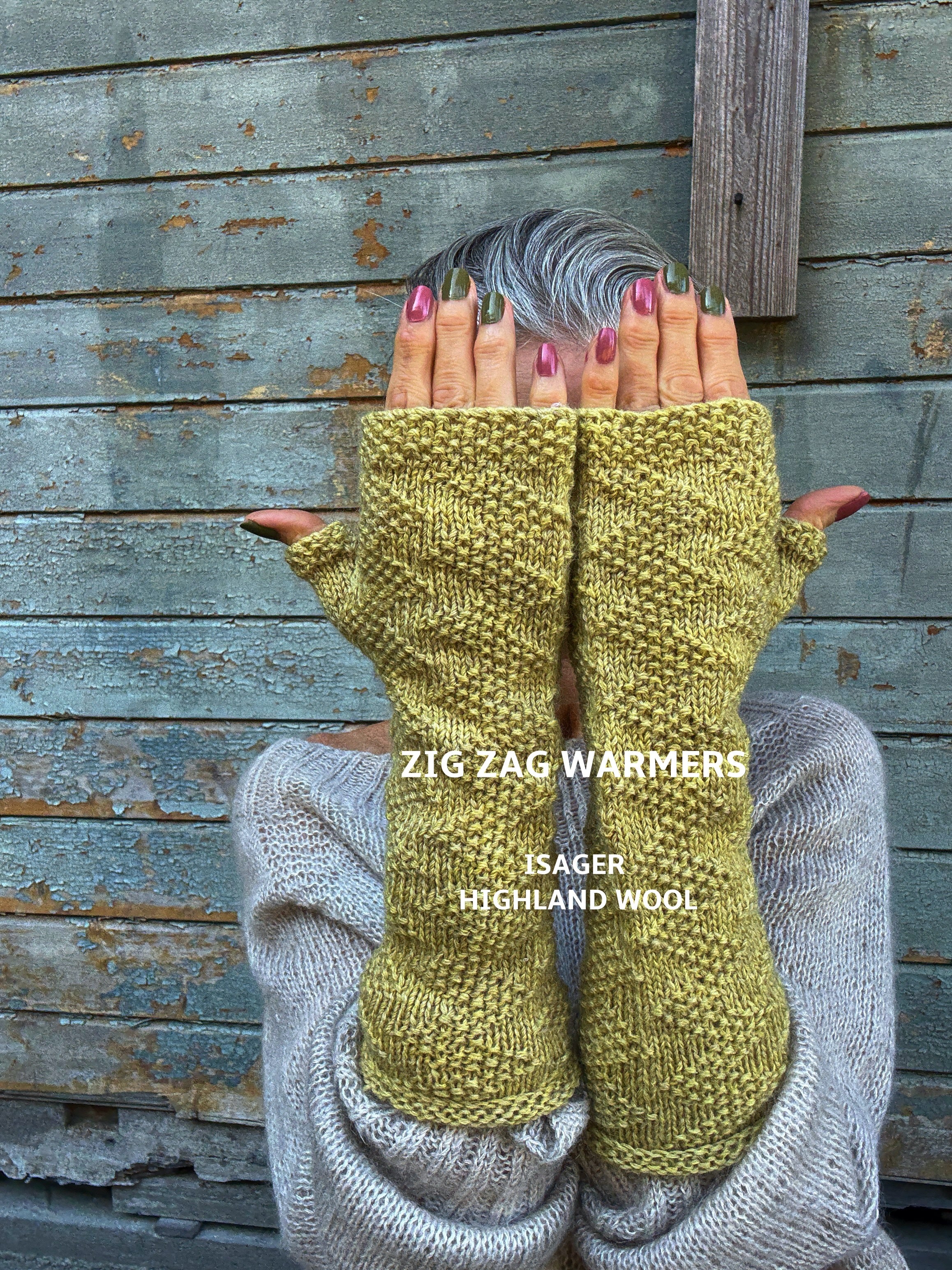 Strikkeoppskrift til Zig Zag Warmers – arnhildskatvedt.com