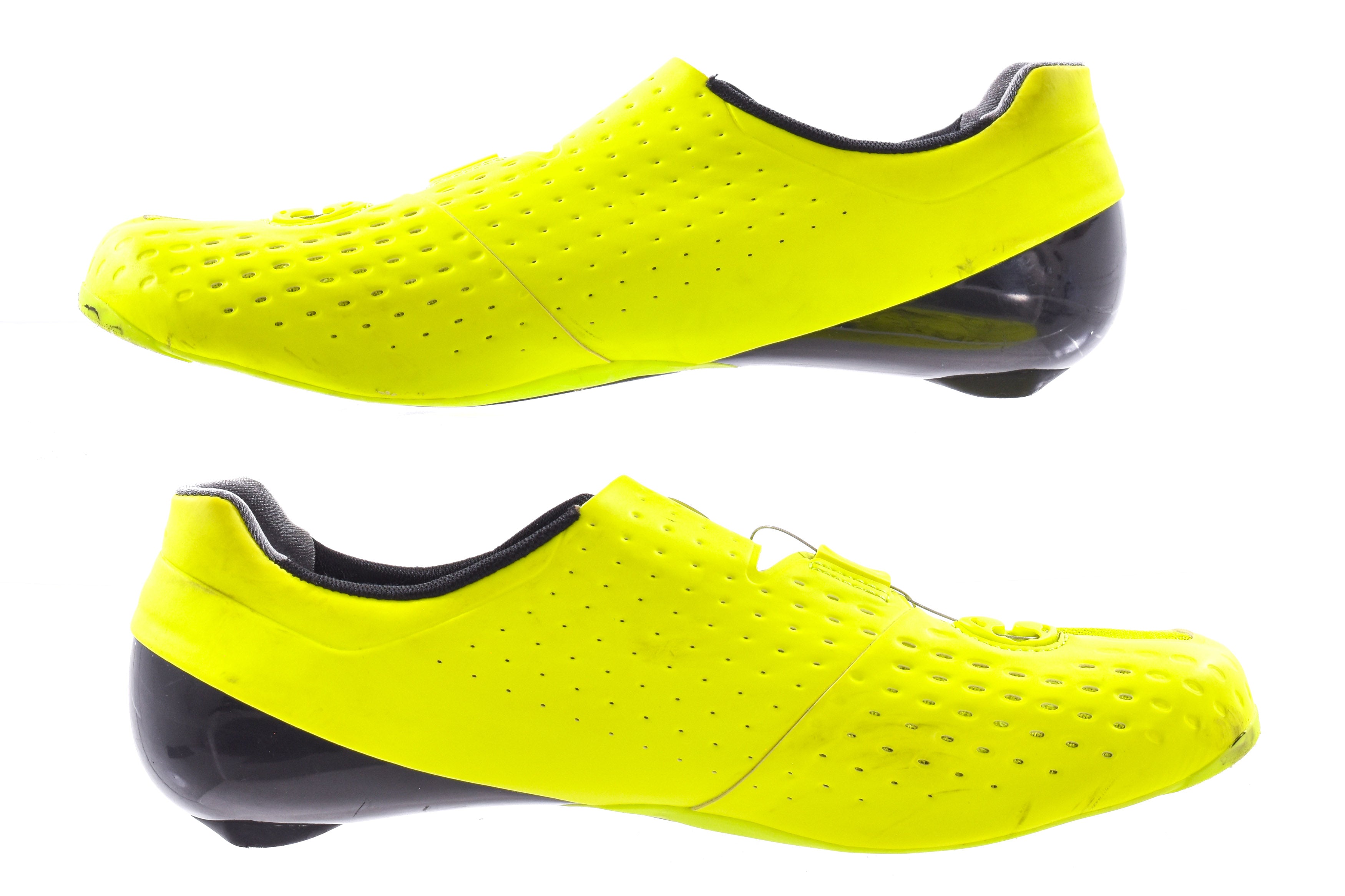 USED Shimano S-Phyre SH-RC900-S RC9Y Road Shoes EU45 US 10.5 Yellow Ca