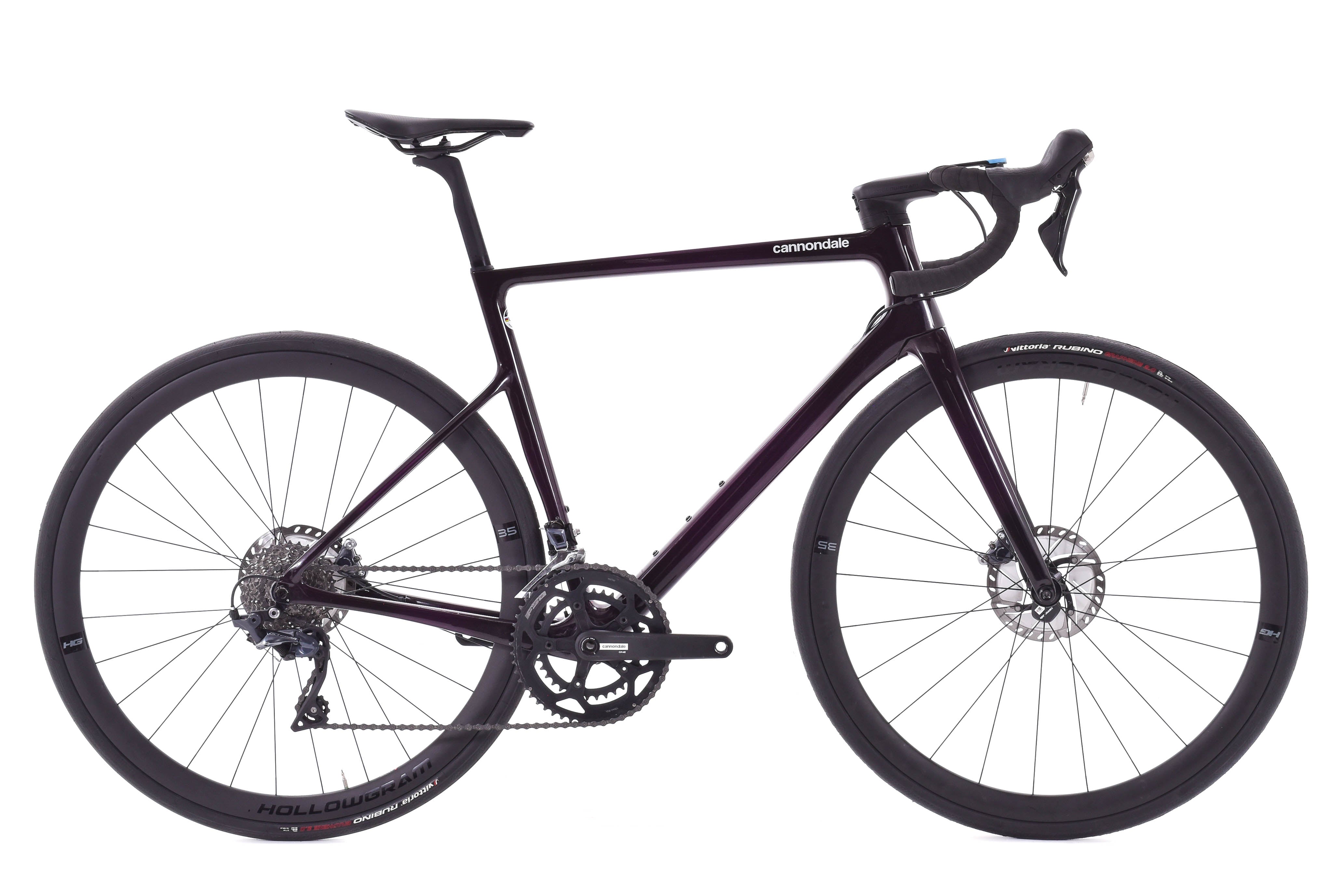 USED 2022 Cannondale SuperSix EVO Carbon Disc Ultegra 54cm 2x11 speed