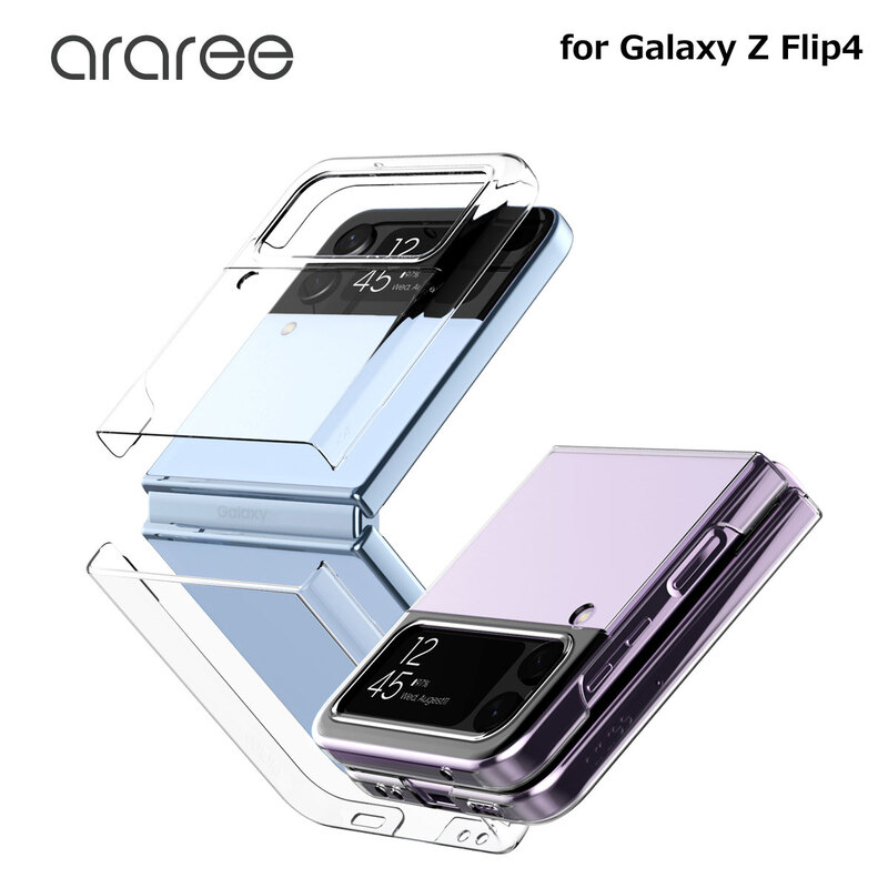 Nukin 085 クリア【Galaxy Z Flip4】 - 【公式サイト】 araree（アラリー）