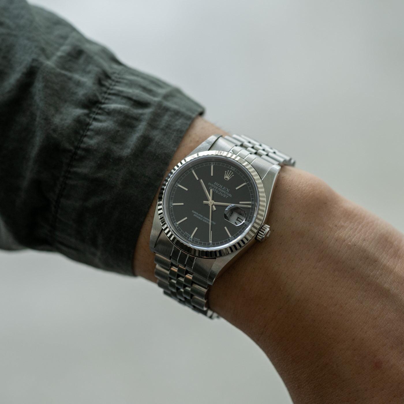 ロレックス デイトジャスト 16234 ブラック 1987/88年製 ROLEX