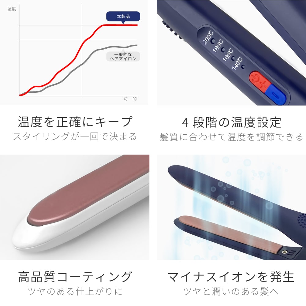 ヘアアイロン 極細 前髪用｜アレティ公式ストア – Areti Japan