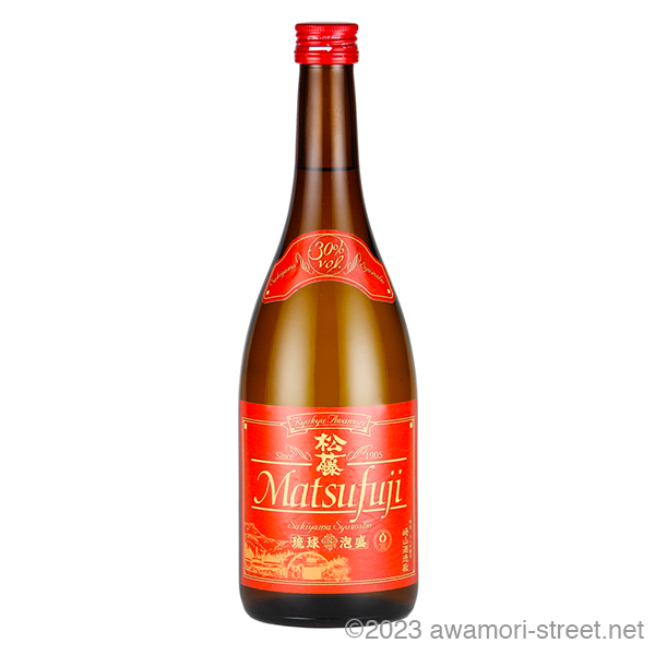 赤の松藤 黒糖酵母仕込み 30度,720ml / 崎山酒造廠 / 泡盛ストリート.net