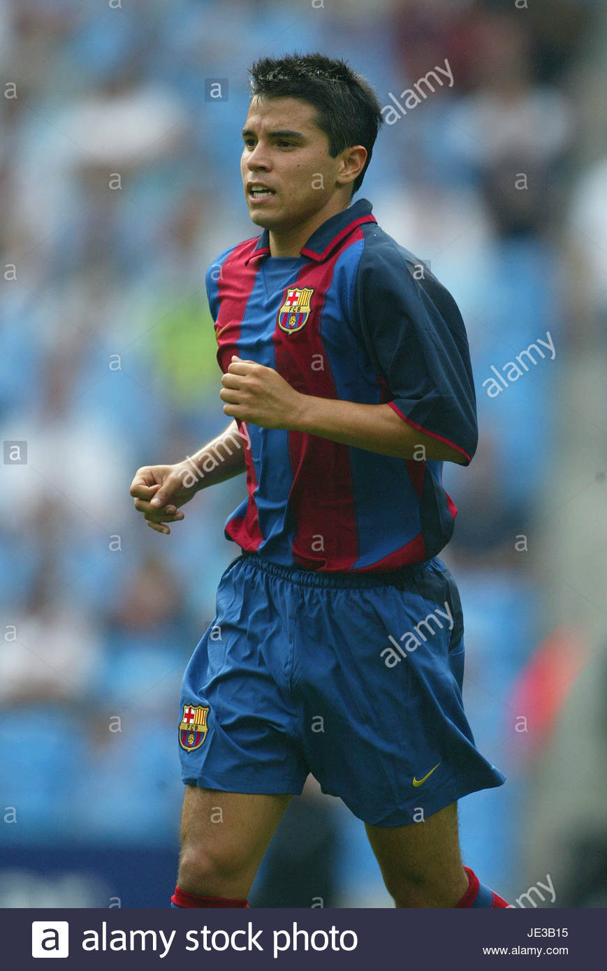 JAVIER SAVIOLA #7 | 2003-04 FC BARCELONA SPAIN | MATCH WORN