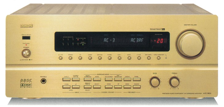 DENON AVC-3800(AVC-3800-N)の仕様 デノン/デンオン
