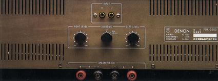 DENON POA-3000の仕様 デノン/デンオン