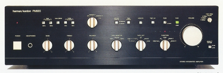 harman/kardon PM665の仕様 ハーマンカードン