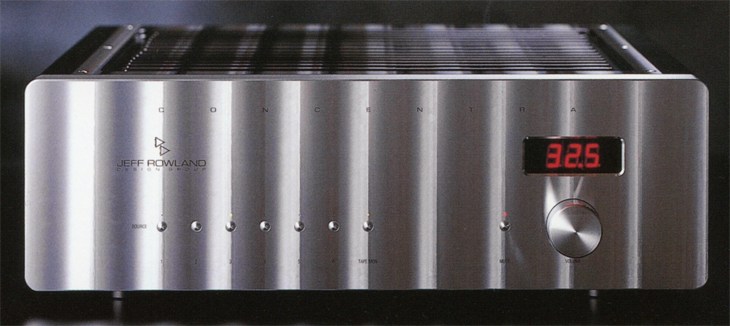 Jeff Rowland Concentraの仕様 ジェフローランド