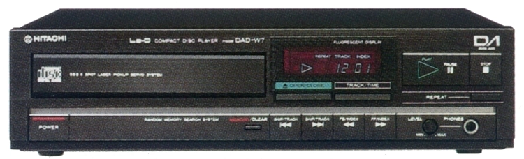 HITACHI/Lo-D DAD-W7の仕様 ローディ/日立