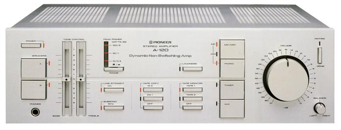 Pioneer A-120の仕様 パイオニア
