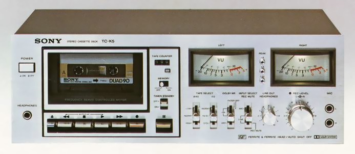 SONY TC-K5の仕様 ソニー