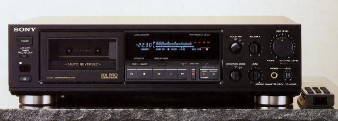 SONY TC-K500Rの仕様 ソニー