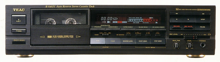 TEAC R-646Xの仕様 ティアック