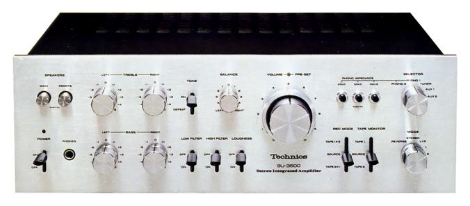 Technics/Panasonic SU-3500の仕様 テクニクス/パナソニック