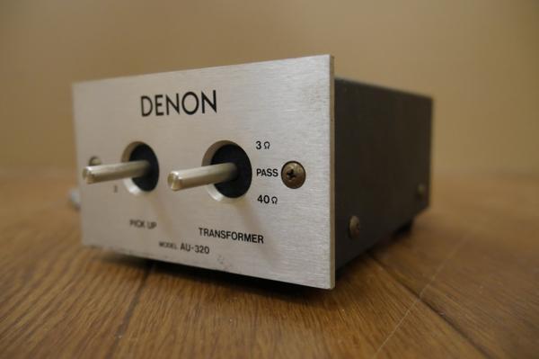 DENON デノン MCカートリッジ用昇圧トランス AU-320 買取情報