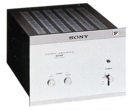 SONY TA-3140F Specifications SONY