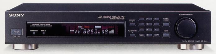 Specifications of SONY ST-S500 SONY