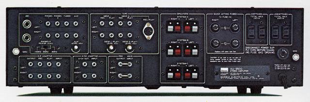 SANSUI AU-9500 Specifications Sansui