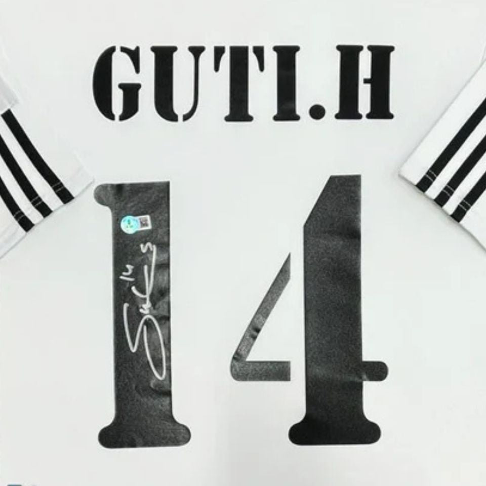 グティ【直筆サイン入り】2004-05レアル・マドリード ホームユニホーム