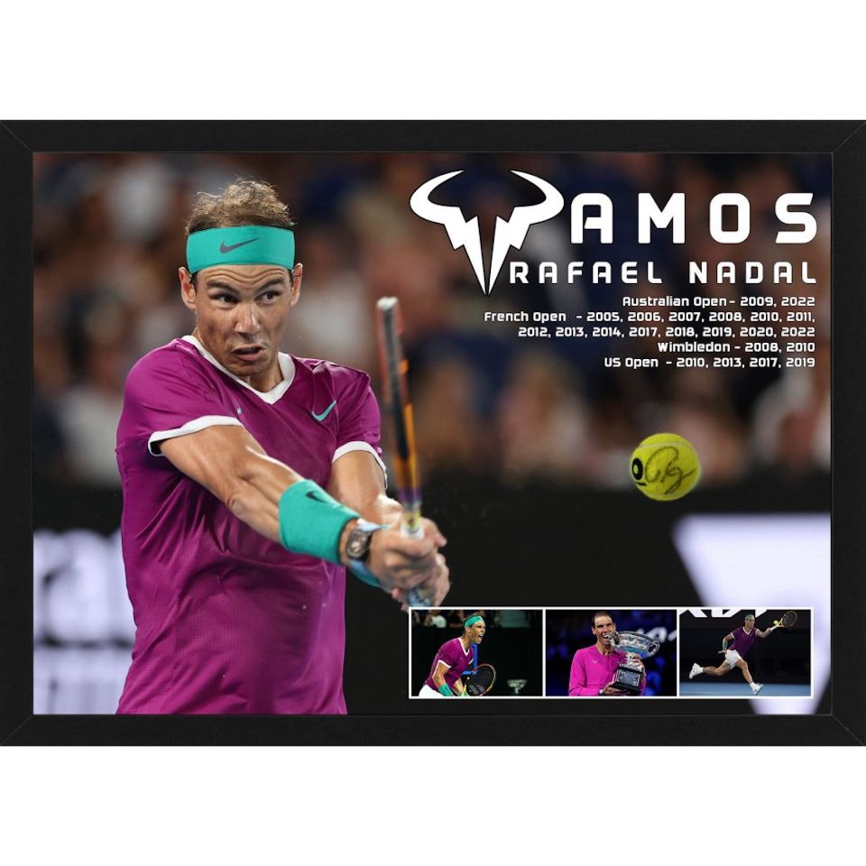 ラファエル・ナダル 直筆サイン入りスポーツメモラビリア – AuthentiCo.