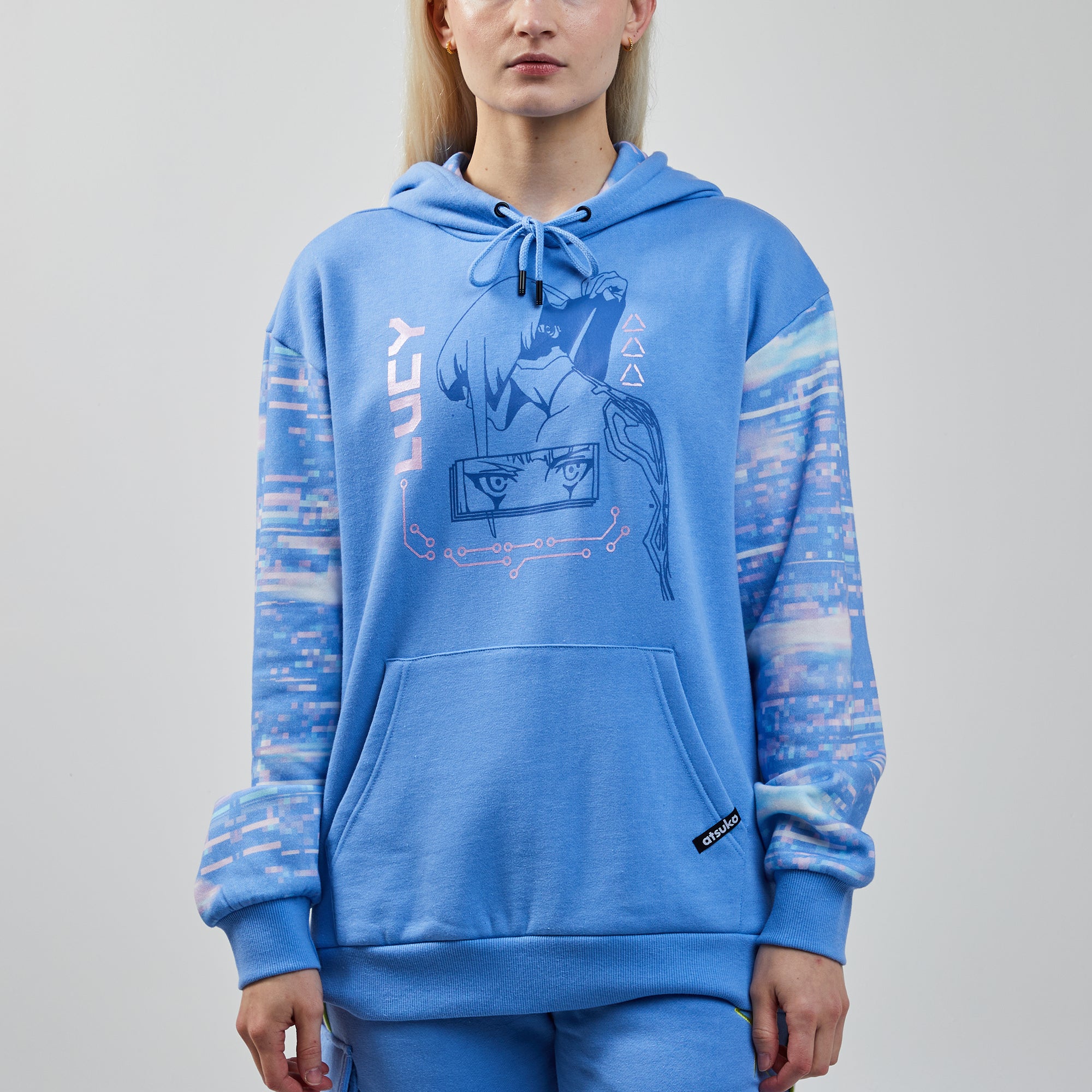 Cyberpunk: Edgerunner Lucy Blue Hoodie | Official Apparel