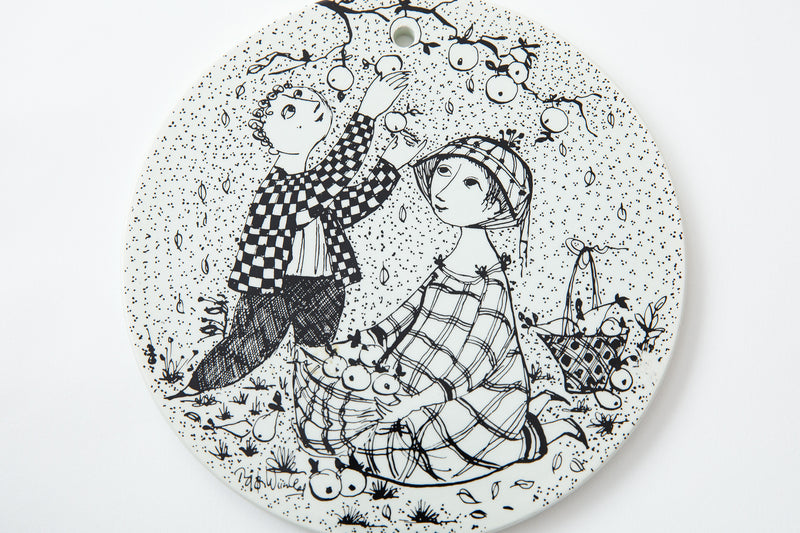 Nymolle〉Bjorn Wiinblad / Monthly Plate - October – At Sea Day