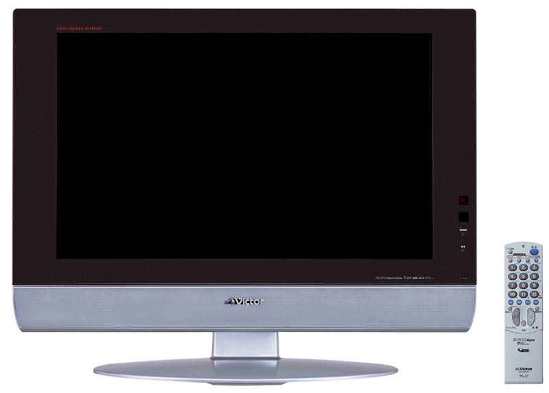 ビクター、液晶に最適化した「DET」を採用した26V型テレビ