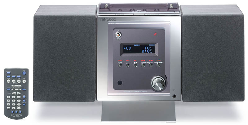 ケンウッド、フロント4chのDVDミニコンポなど