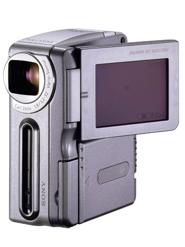 ソニー、世界最小/最軽量「トランプサイズ」のMICROMVカメラ