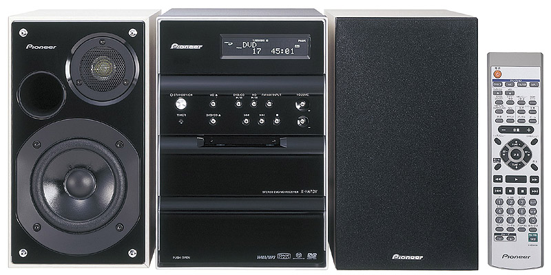 パイオニア、2層DVD-R再生対応のミニコンポ