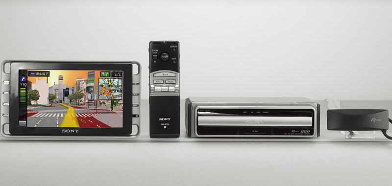 ソニー、PCとUSB接続可能なHDDナビ「XYZ」に新モデル