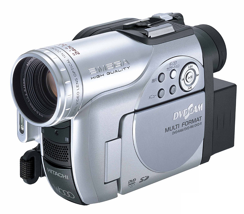 日立、DVD-R/RW/RAM対応のDVDカム「Wooo」