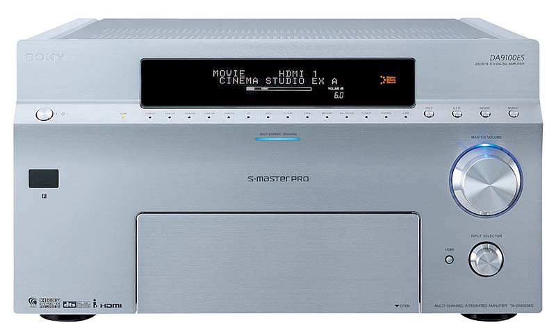 ソニー、音場補正/HDMI搭載の最上位AVアンプ
