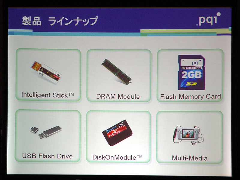 PQI、HD出力も可能なポータブルビデオプレーヤー