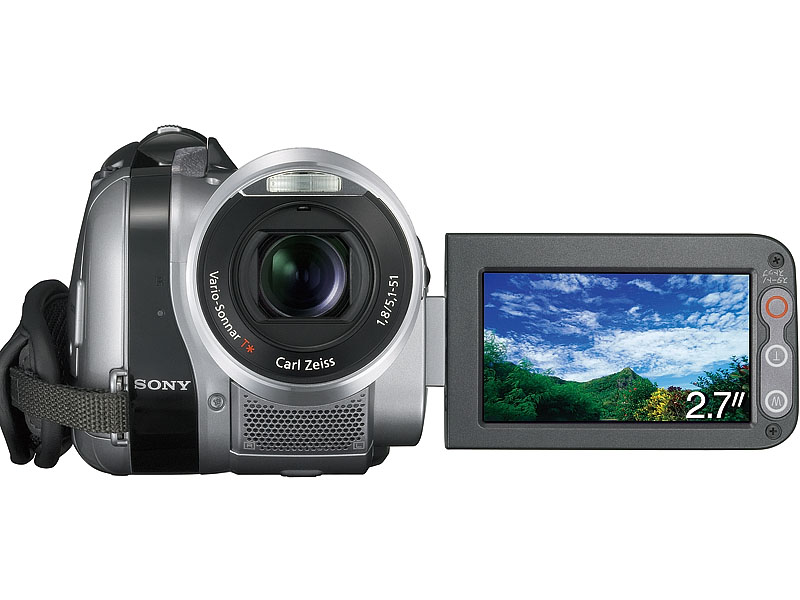 ソニー、HDMI装備の小型・軽量HDVカメラ「HDR-HC3」