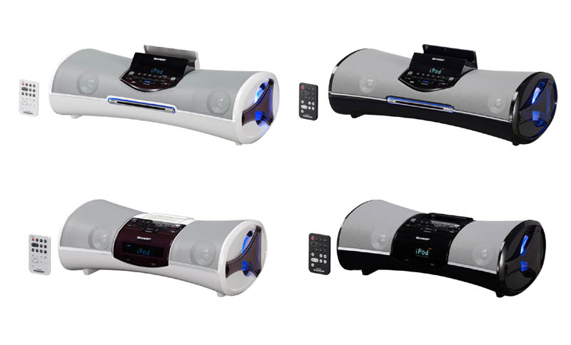 シャープ、ツインサブウーファ搭載のiPodオーディオ