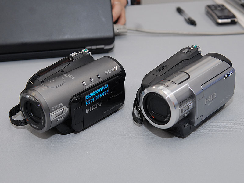ソニー、HDカム'07年春モデル。AVCHD 2機種/HDV 1機種